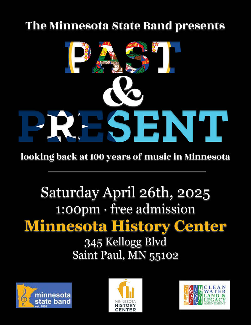 MN History Center Concert Poster - April 26, 2025